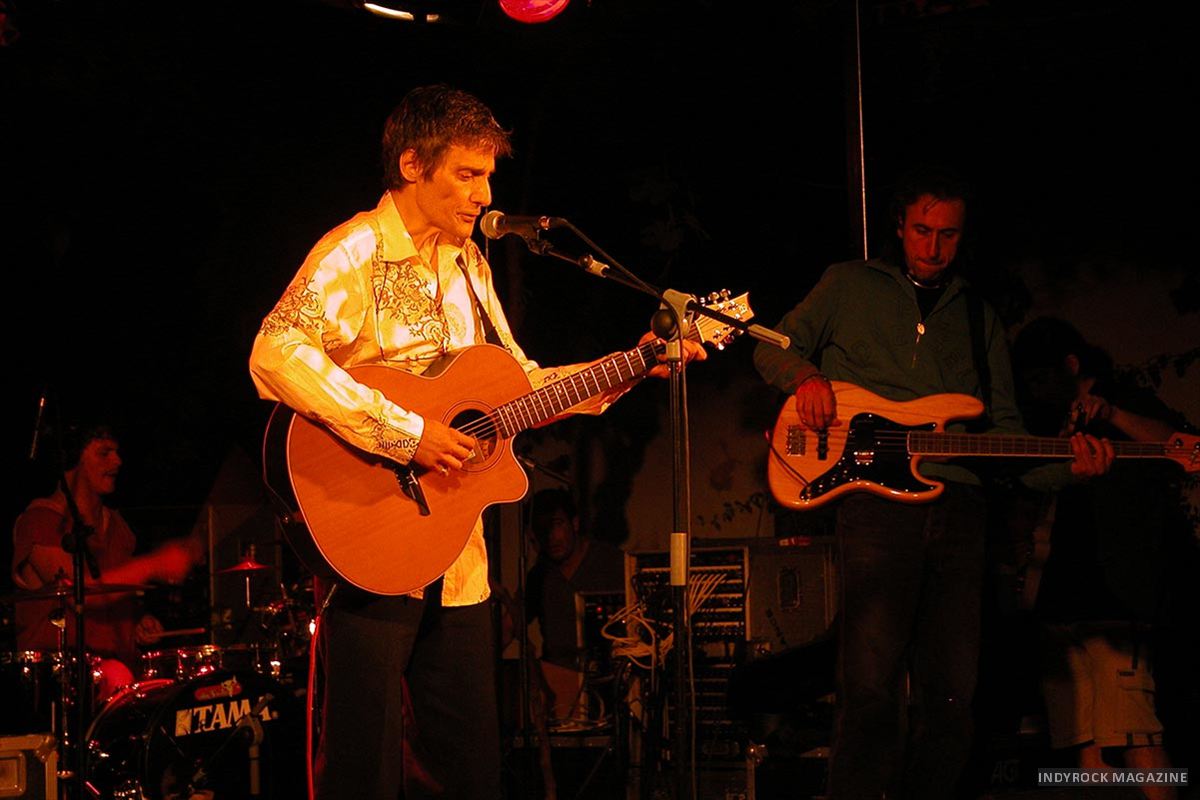 Antonio Vega en la huerta de Lorca