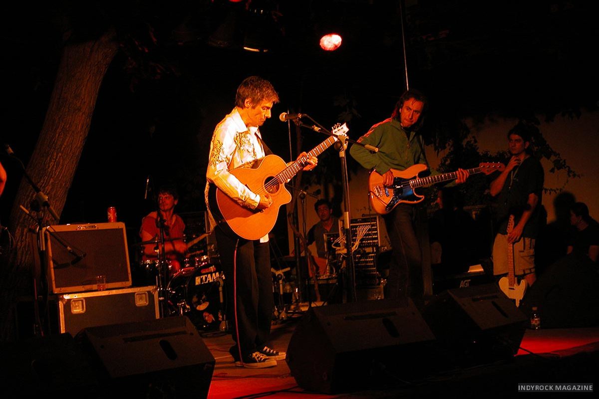 Antonio Vega en la huerta de Lorca