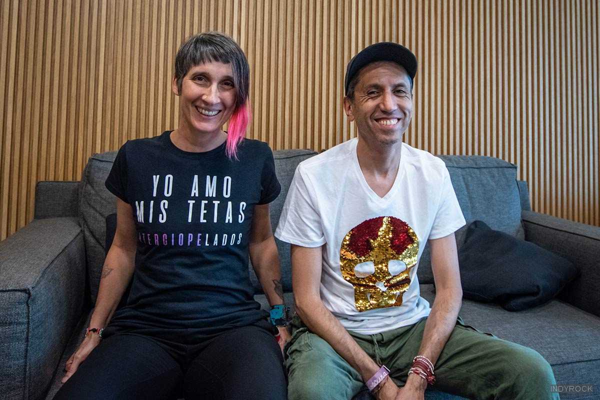 Aterciopelados - entrevista en Madrid