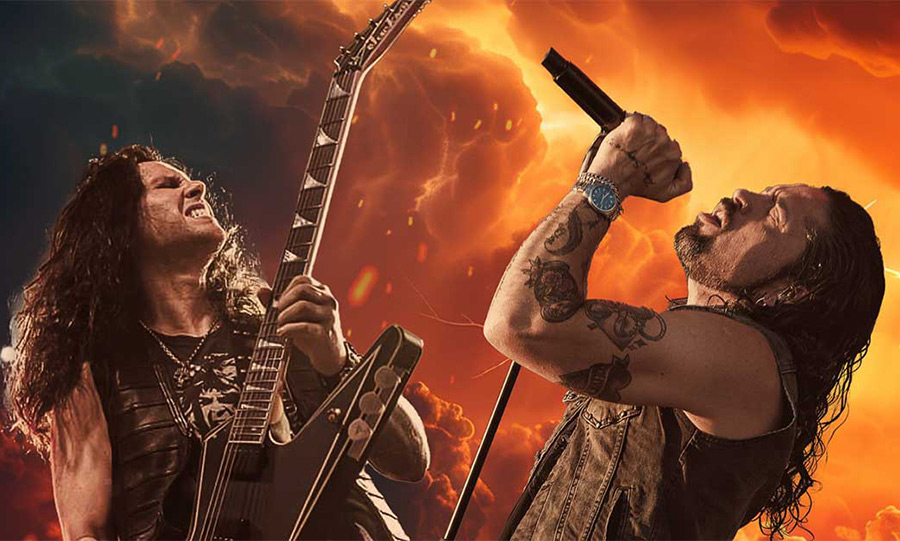 Ronnie romero y Gus G